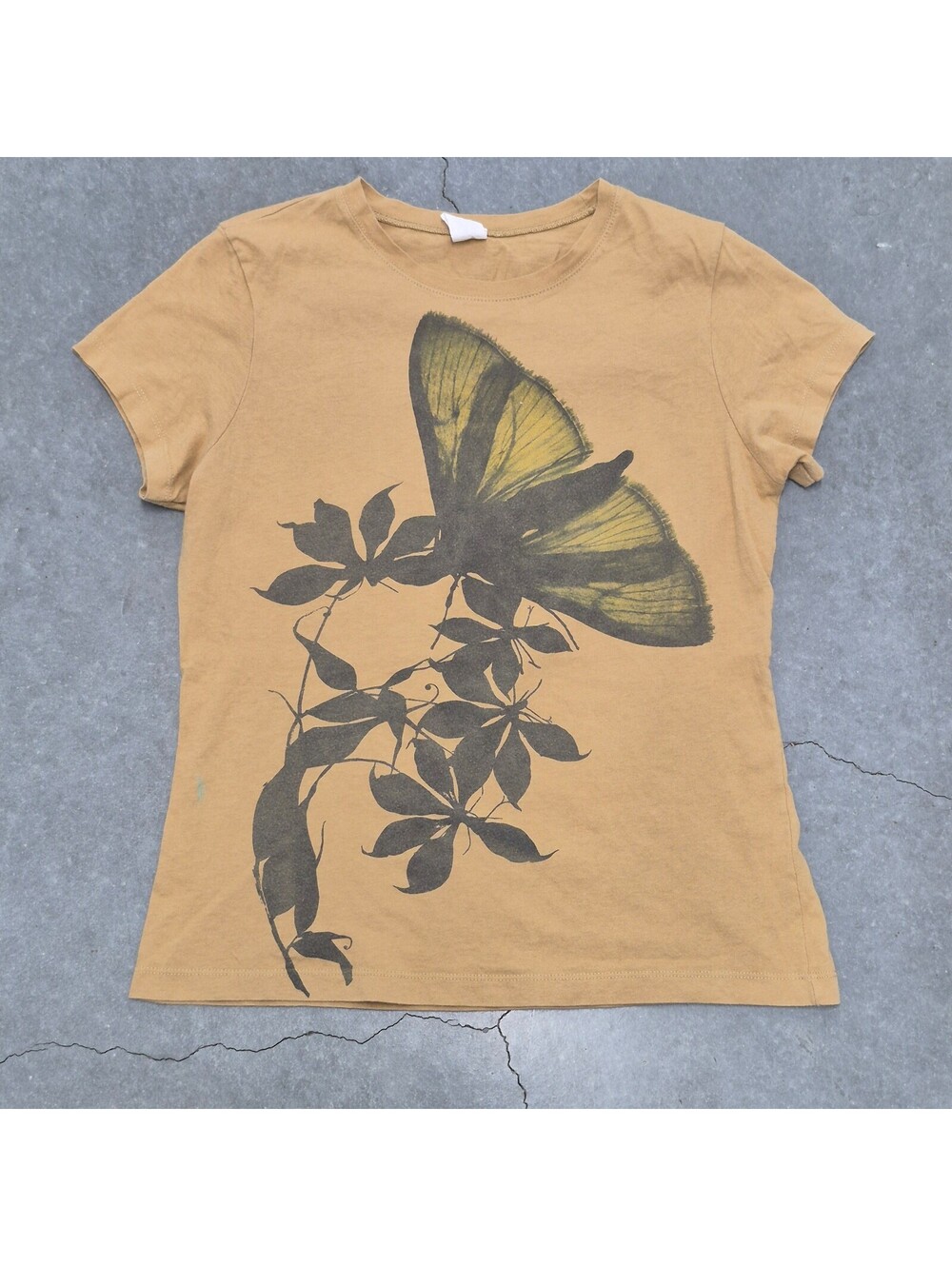 Floral Butterfly T Shirt